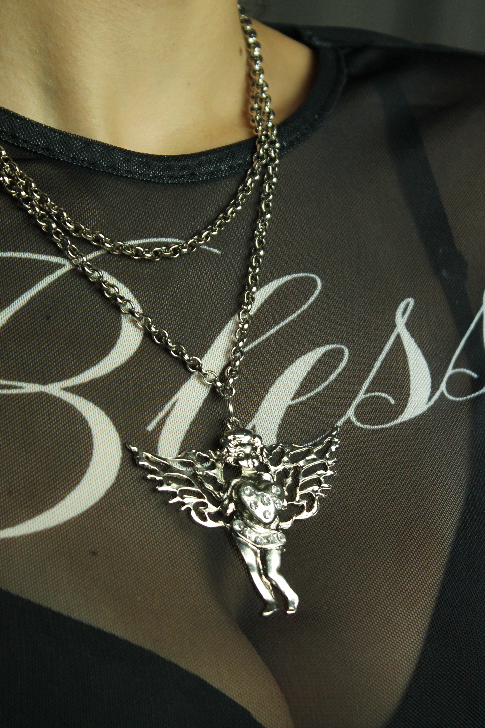 Colar Angelic Love  - Prata