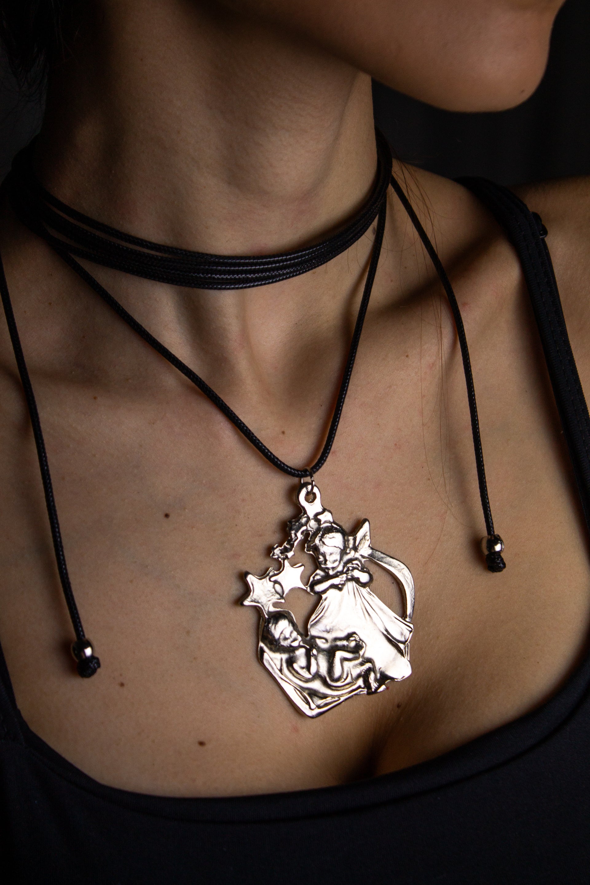 Colar Baby Angel - Prata