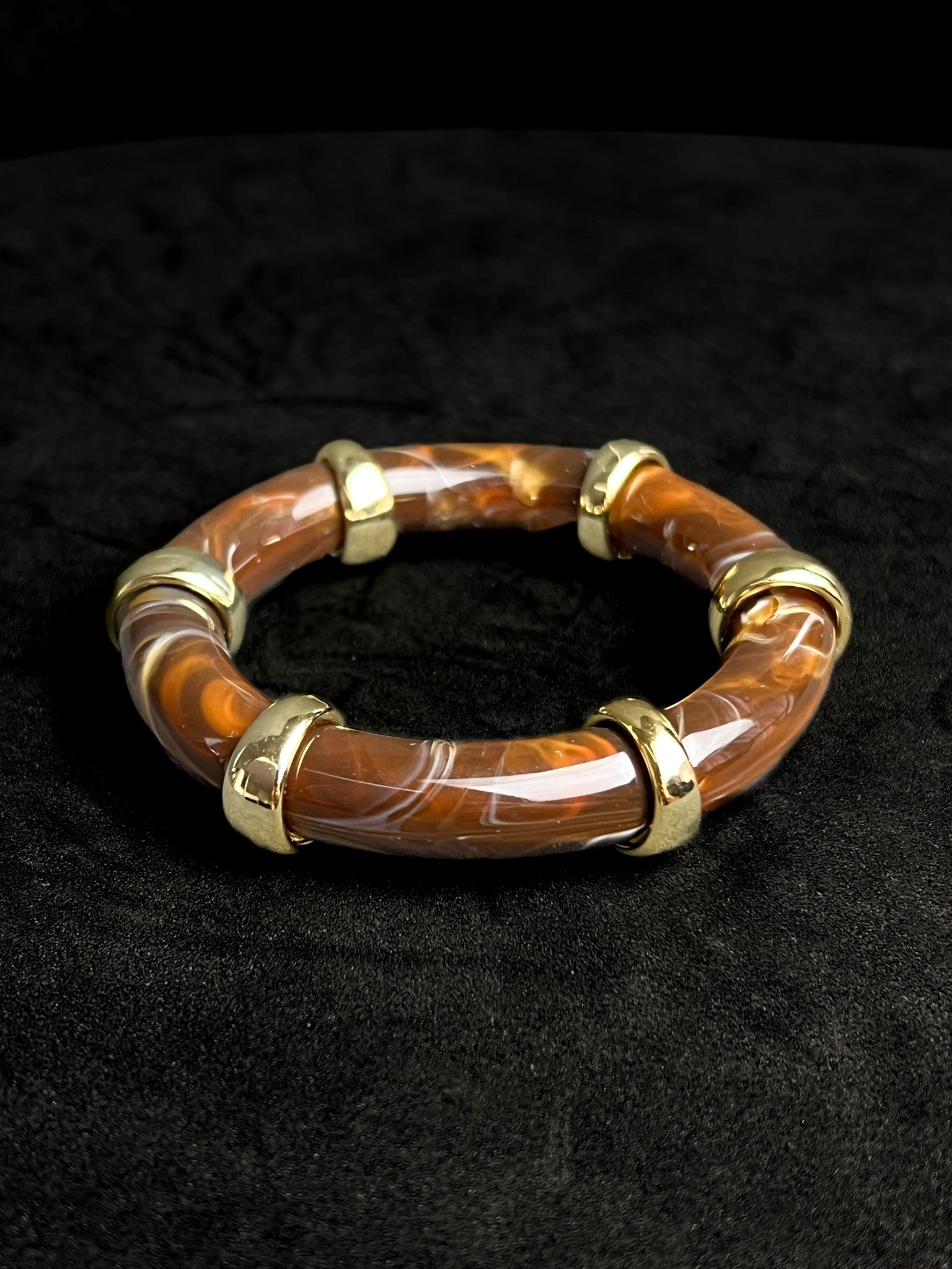 Pulseira Terra Nova Resina - Marrom