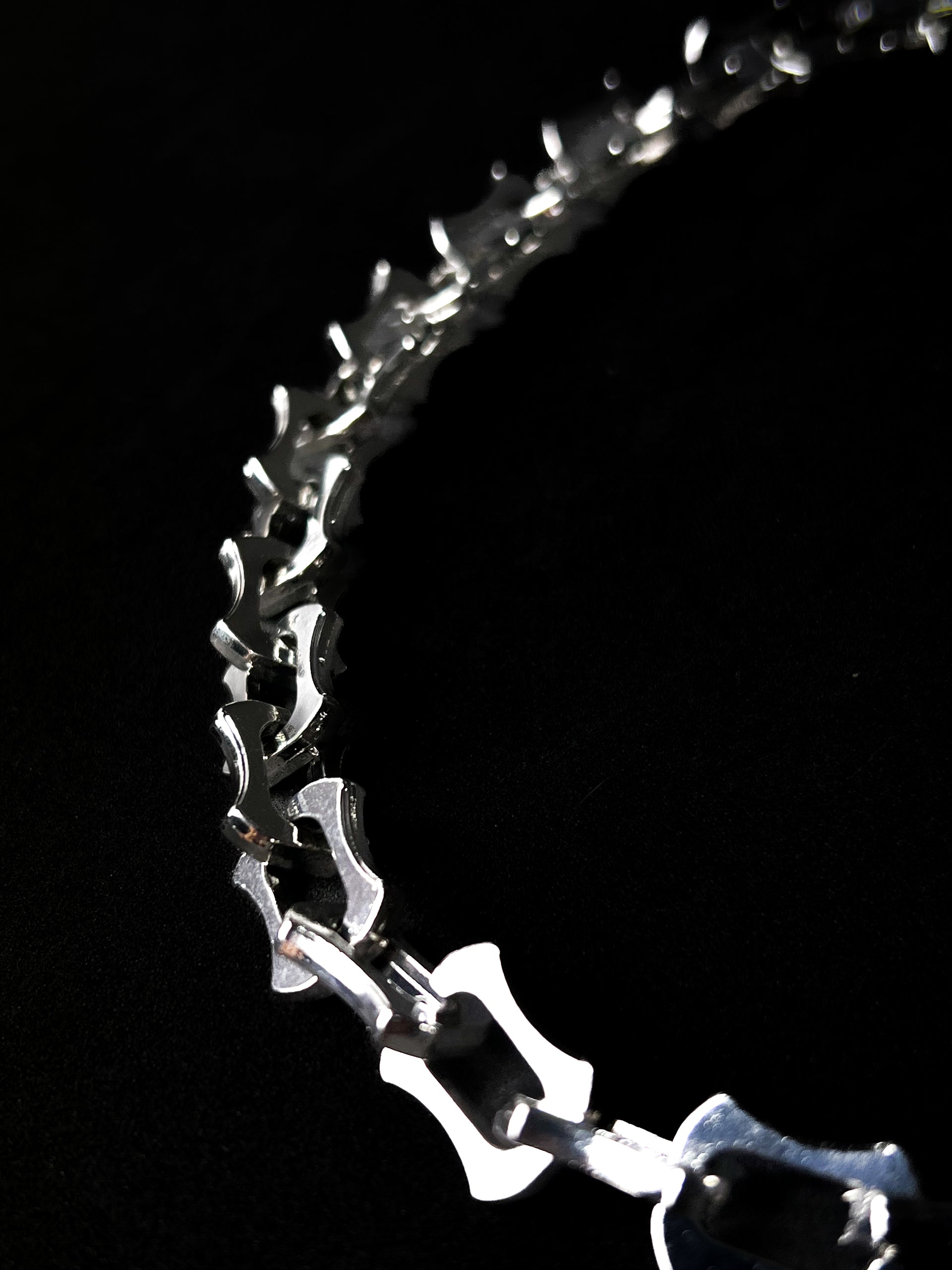 Colar Corrente Cyber - Prata