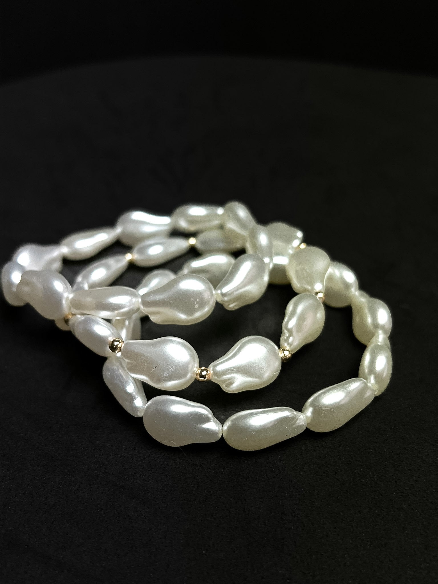 Kit Pulseira Pérola Orgânica