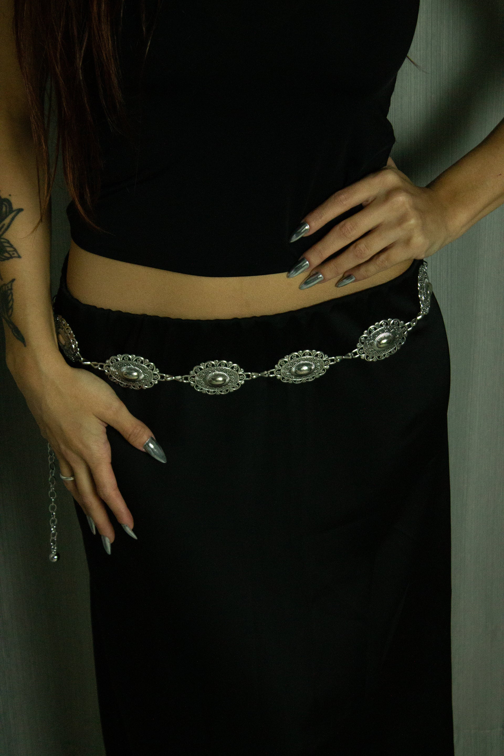 Bodychain Boho - Prata