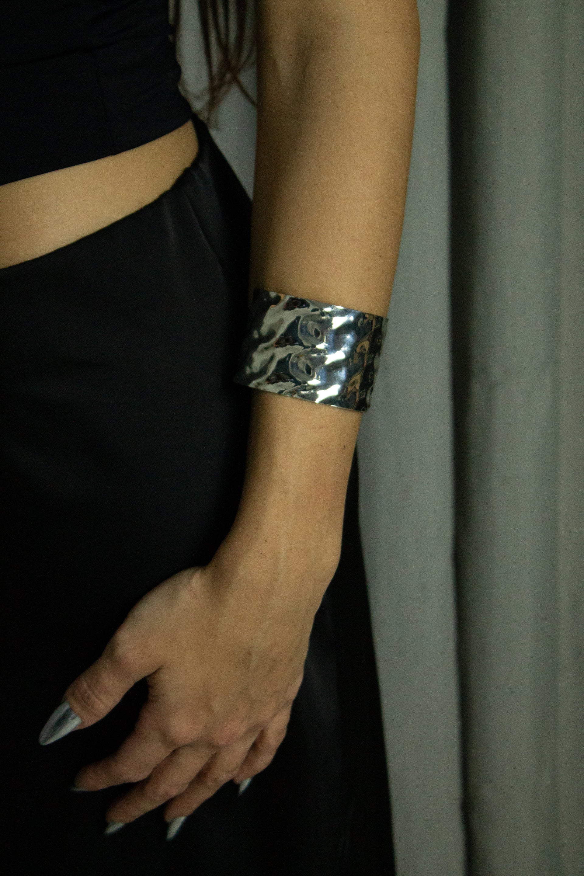 Bracelete Forja Slim - Prata