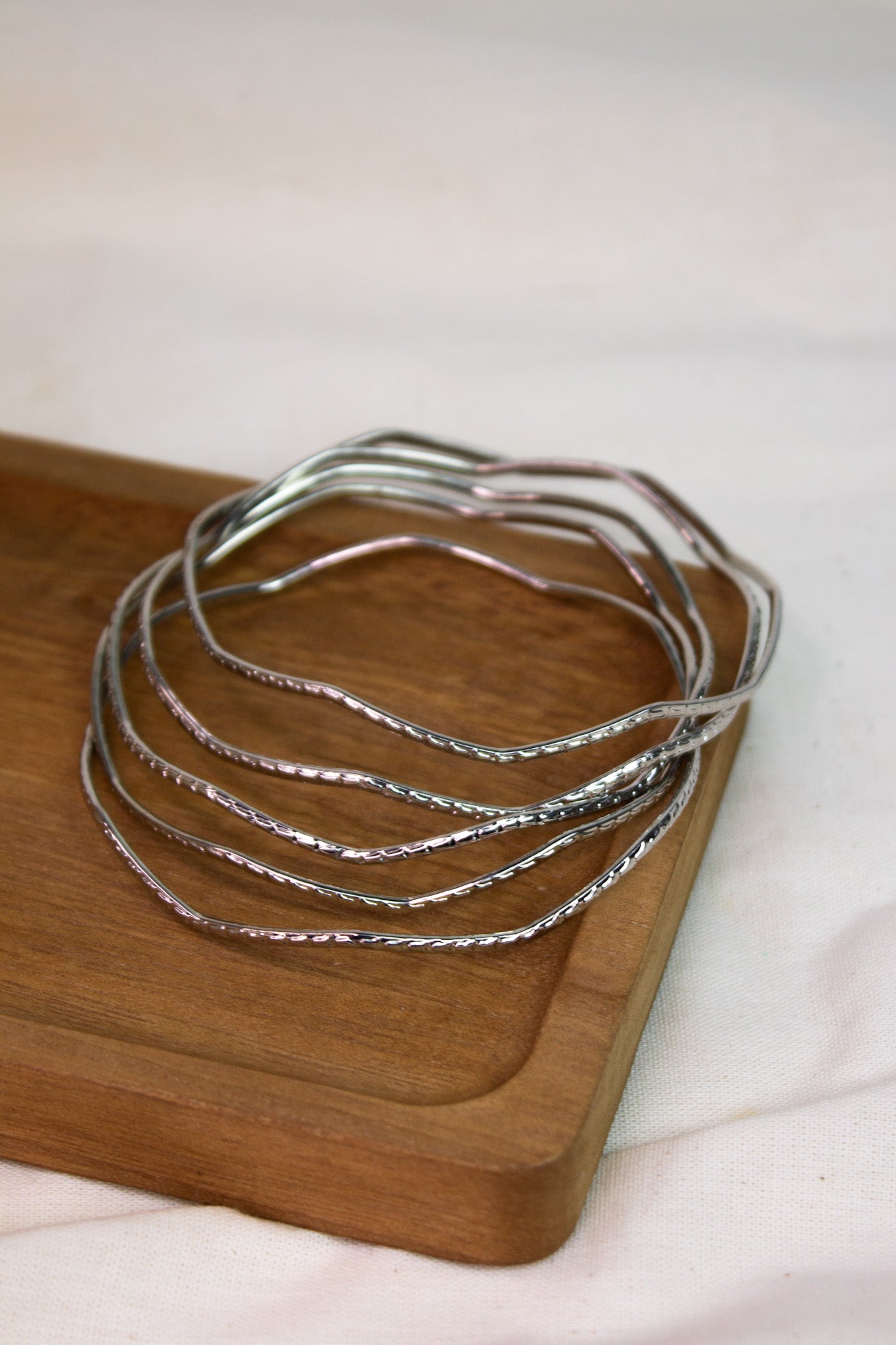Bracelete Pulseira kit  - Prata