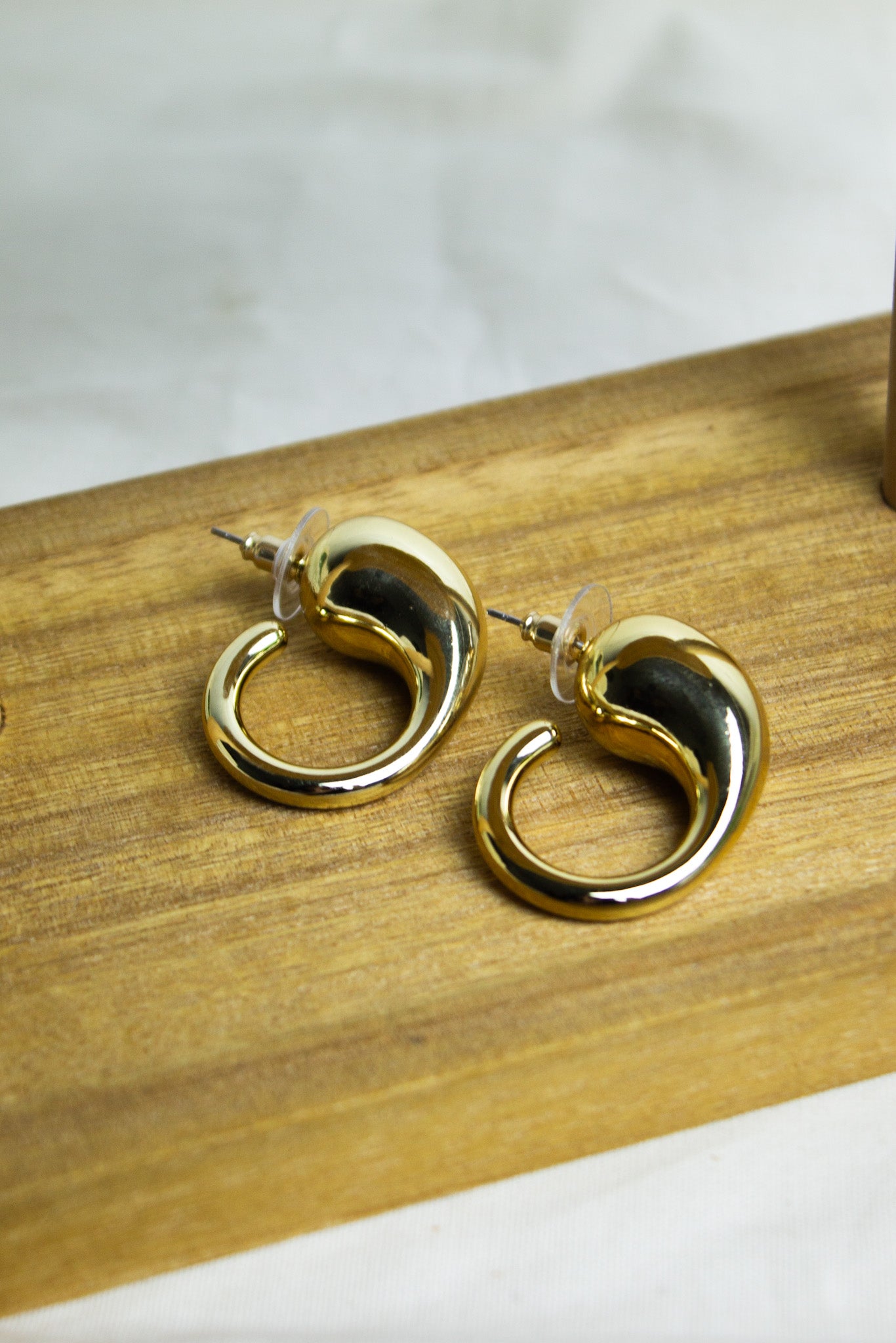 Brinco Argola Camaleão - Dourado