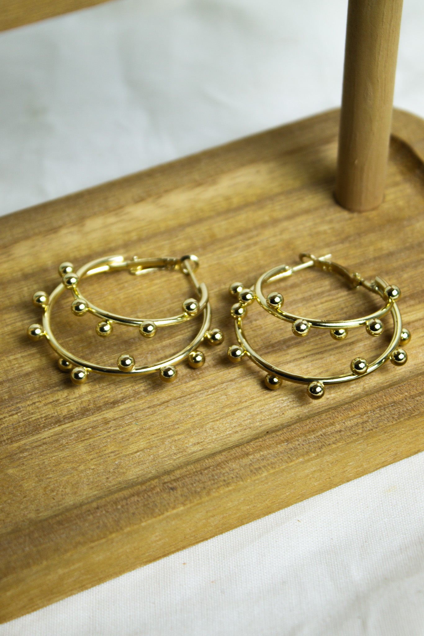 Brinco Argola Cosmic - Dourado