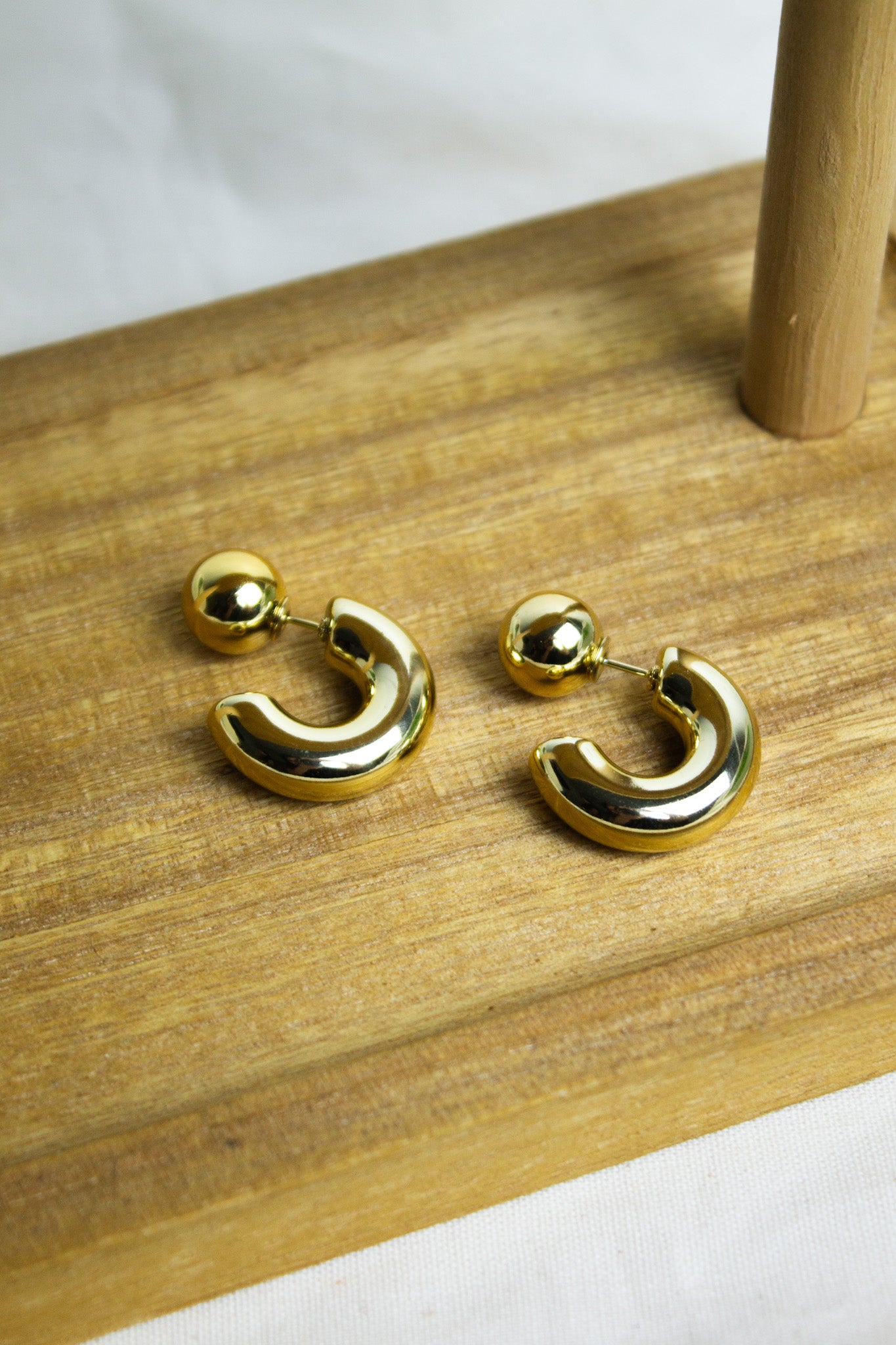 Brinco Argola Plump - Dourado