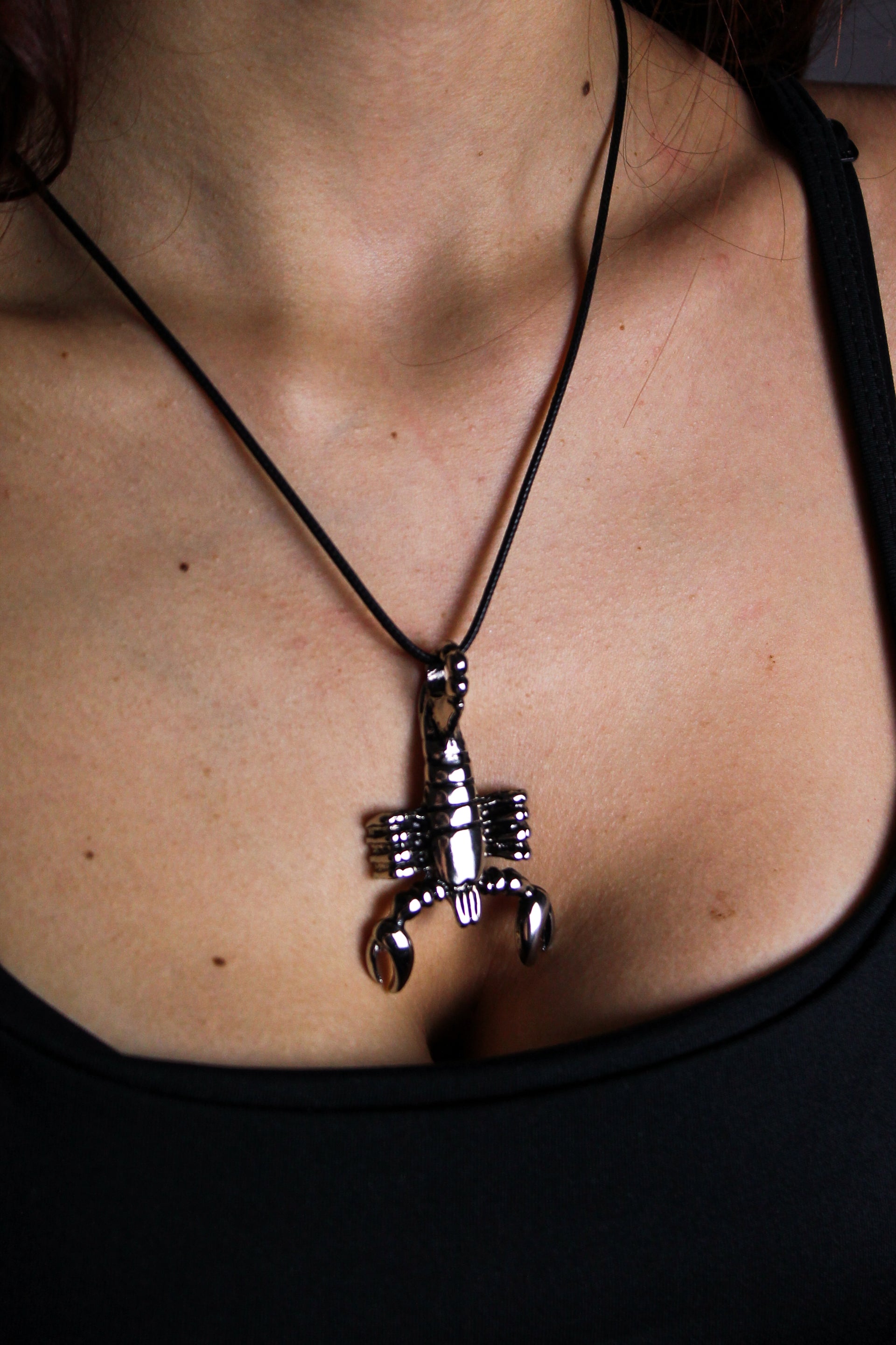 Colar Escorpião - Prata