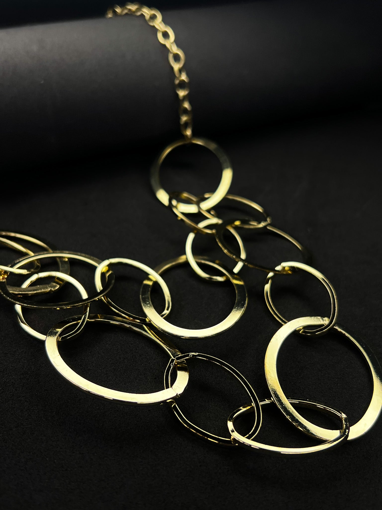 Colar Elos - Dourado
