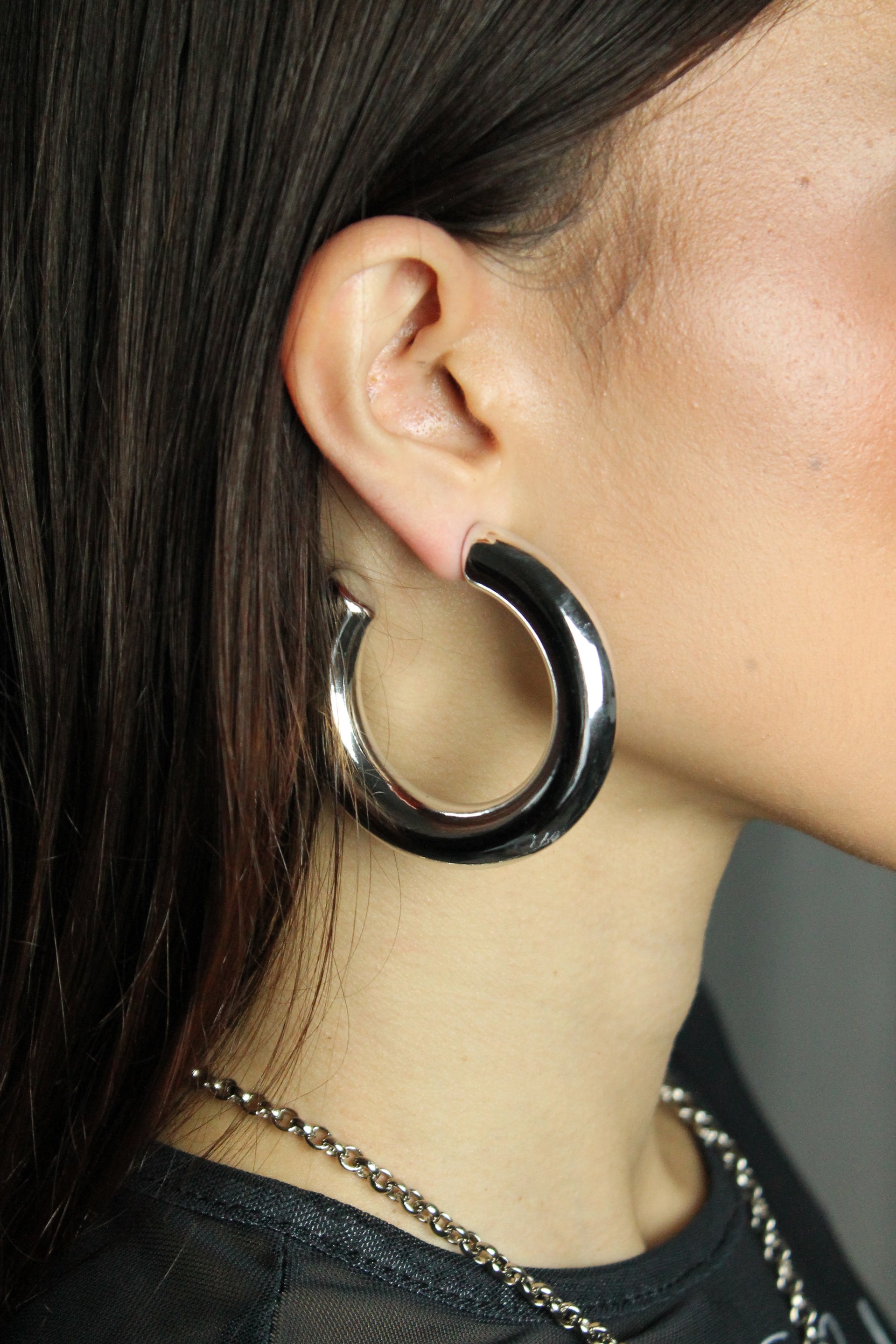 Brinco Argola Maxi - Prata