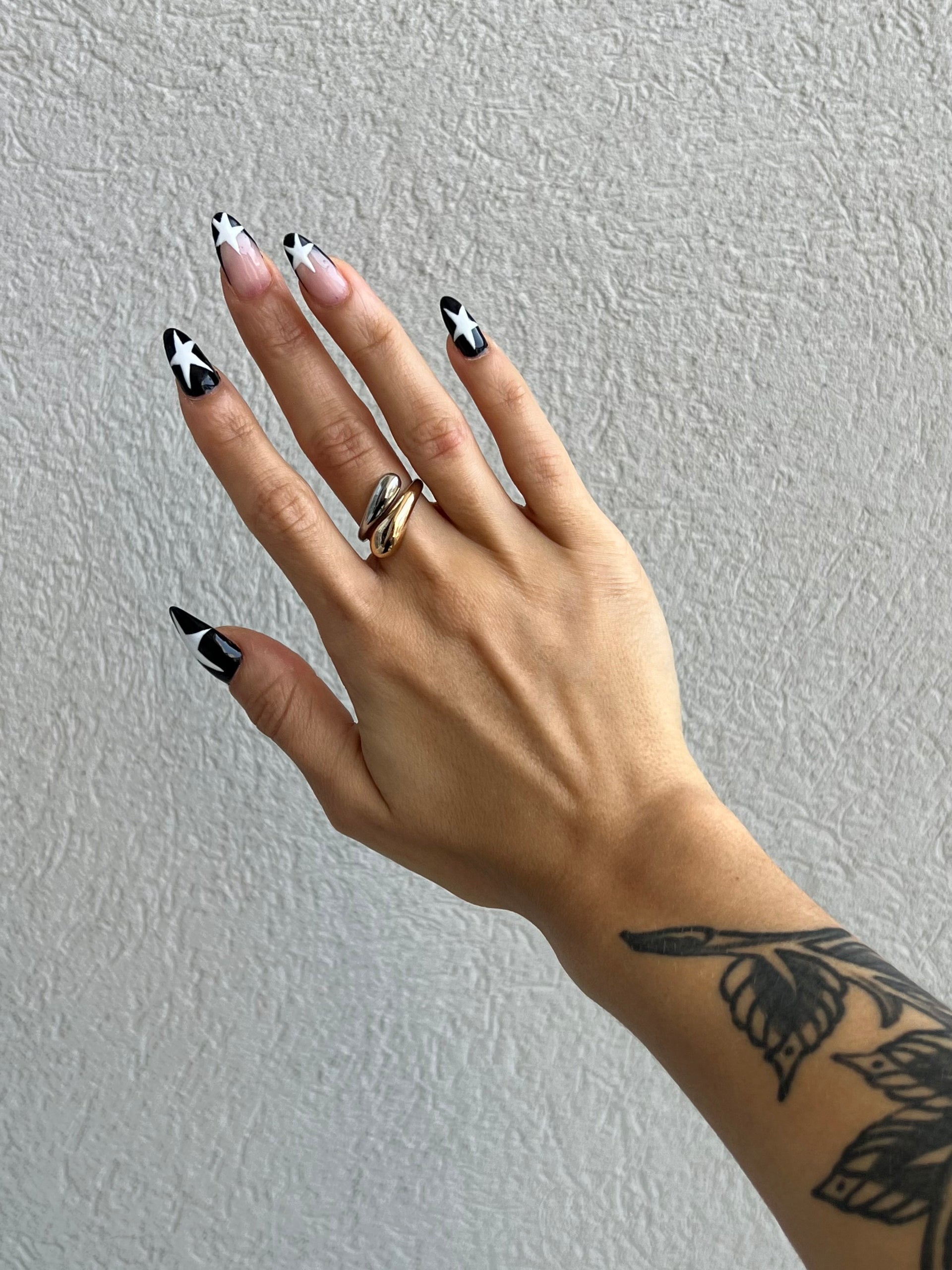 Anel Mix - Prata & Dourado