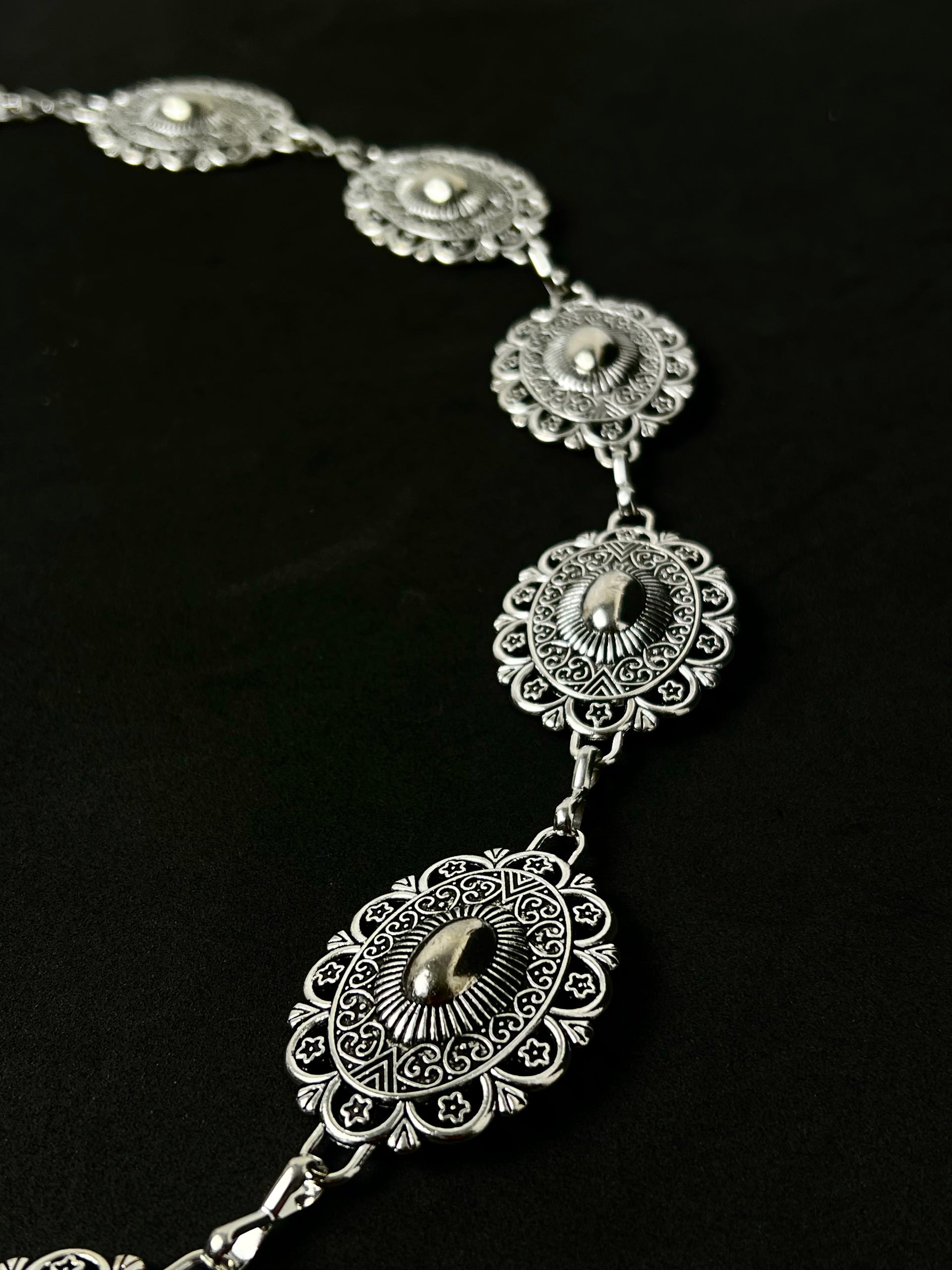 Bodychain Boho - Prata