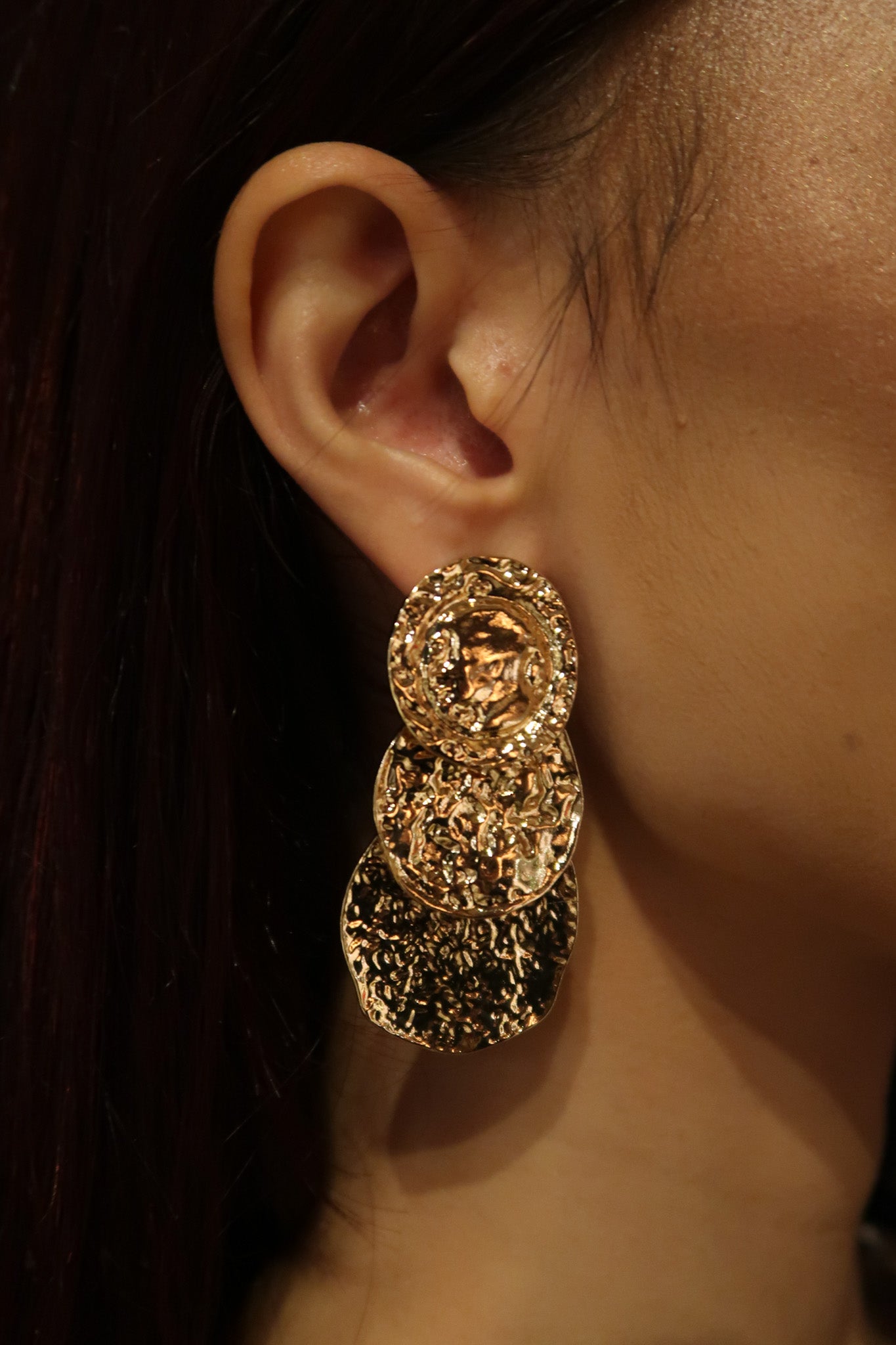 Brinco Moedas - Dourado