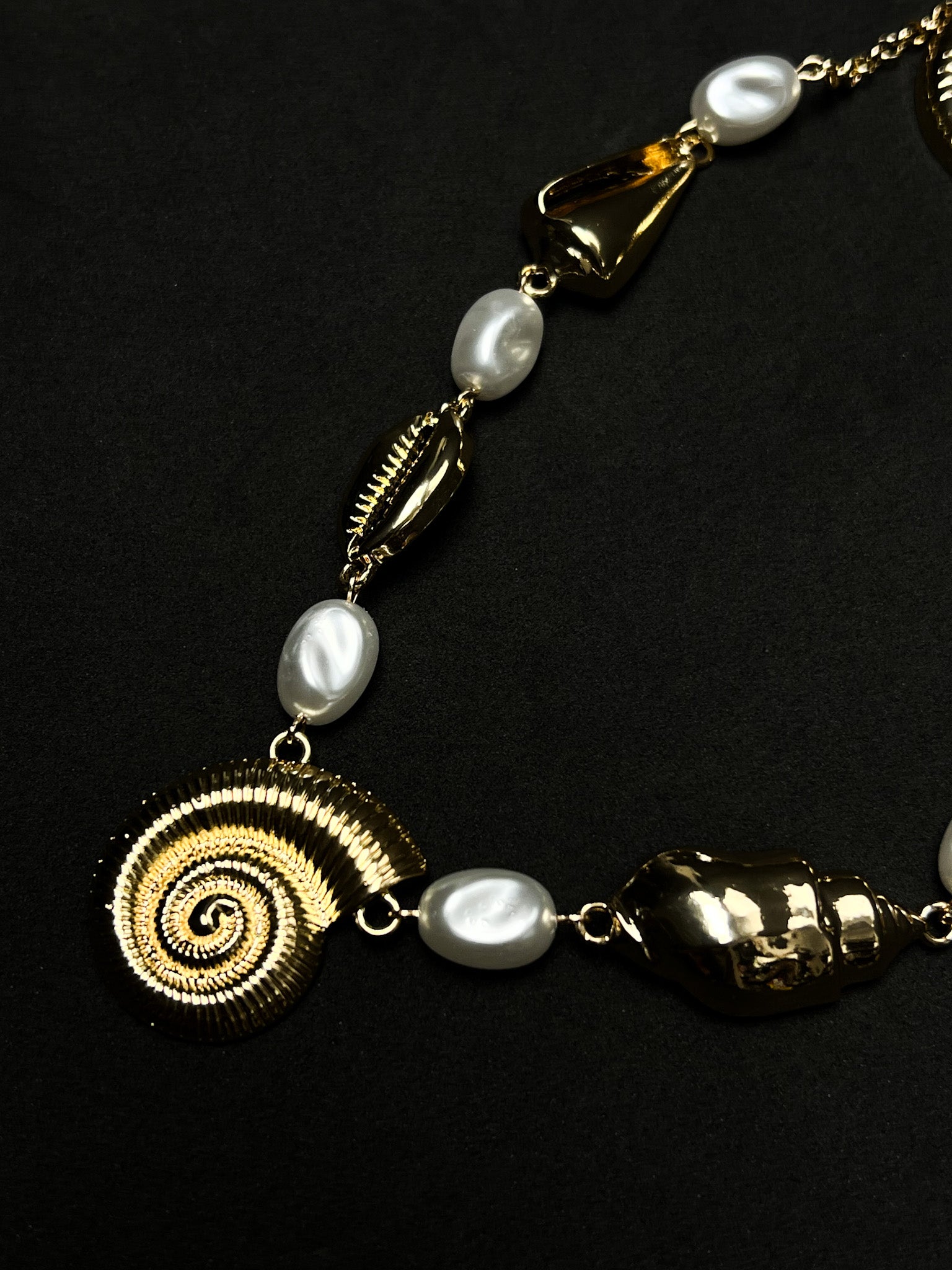 Conjunto Concha - Dourado