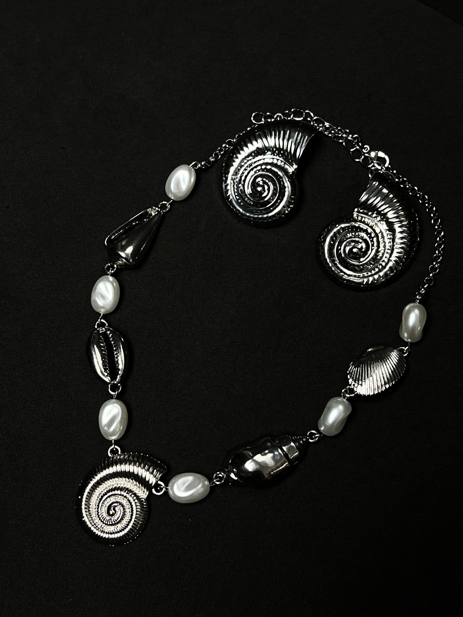 Conjunto Concha - Prata