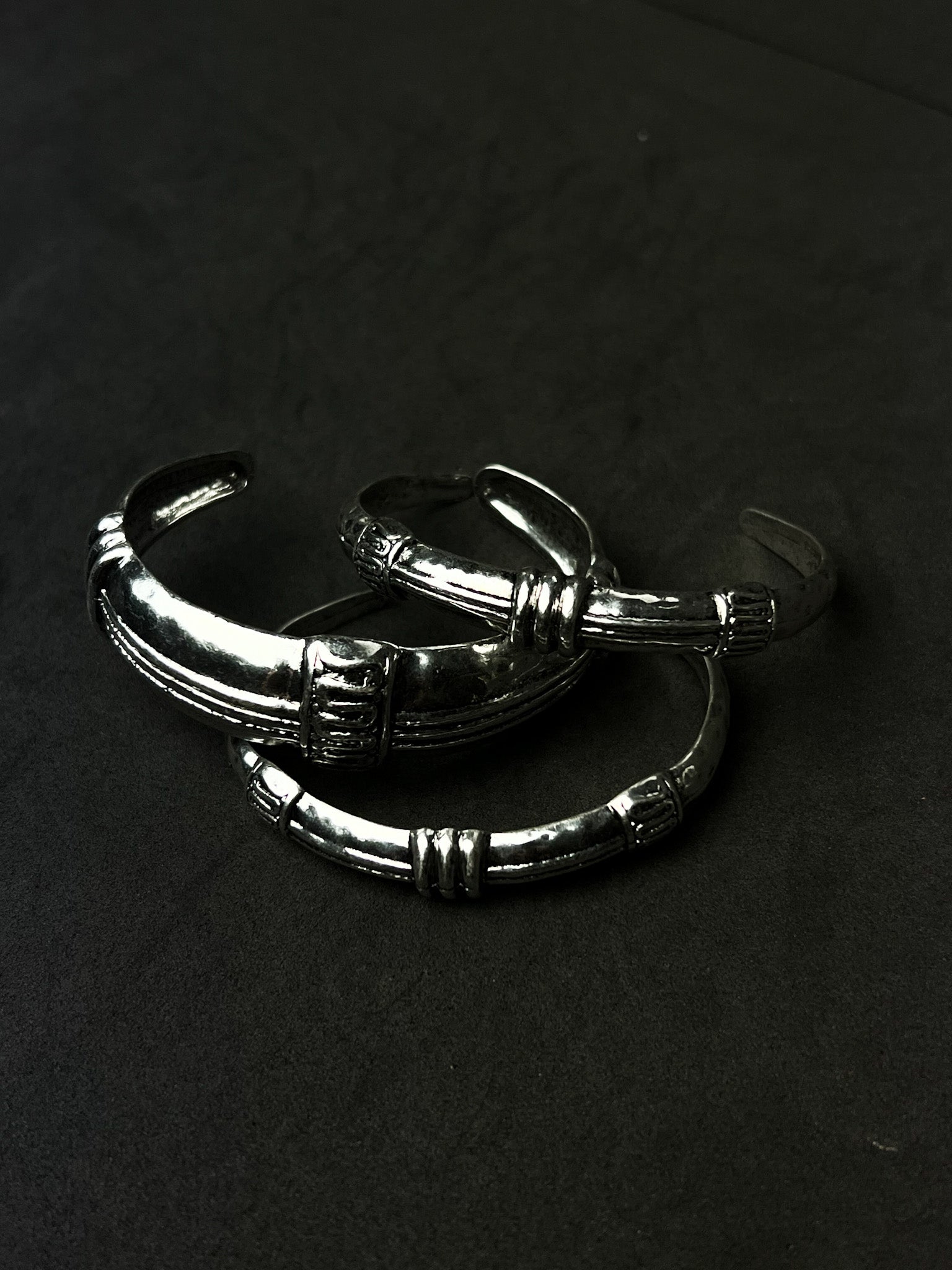 Trio Bracelete Boho - Prata