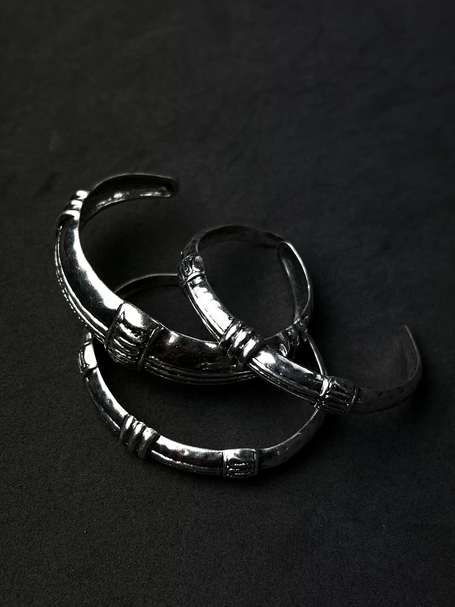 Trio Bracelete Boho - Prata