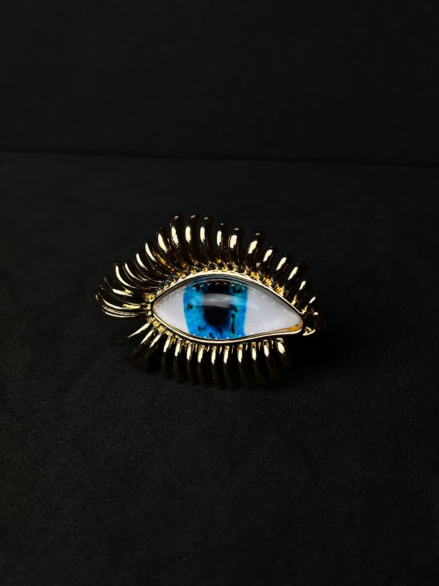 Anel Olho - Dourado Regulável