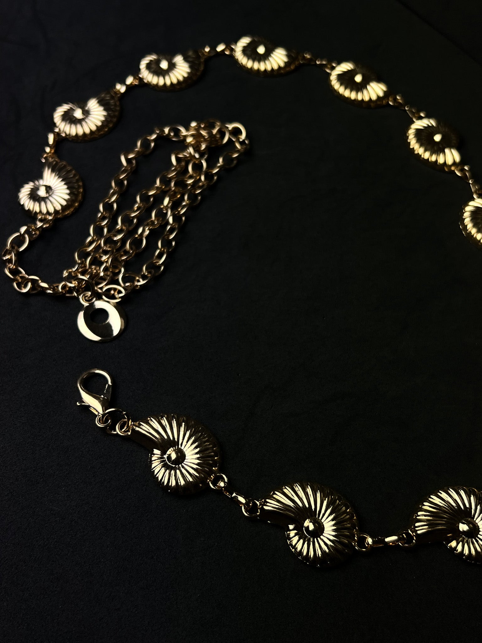 Bodychain Conchas - Dourado