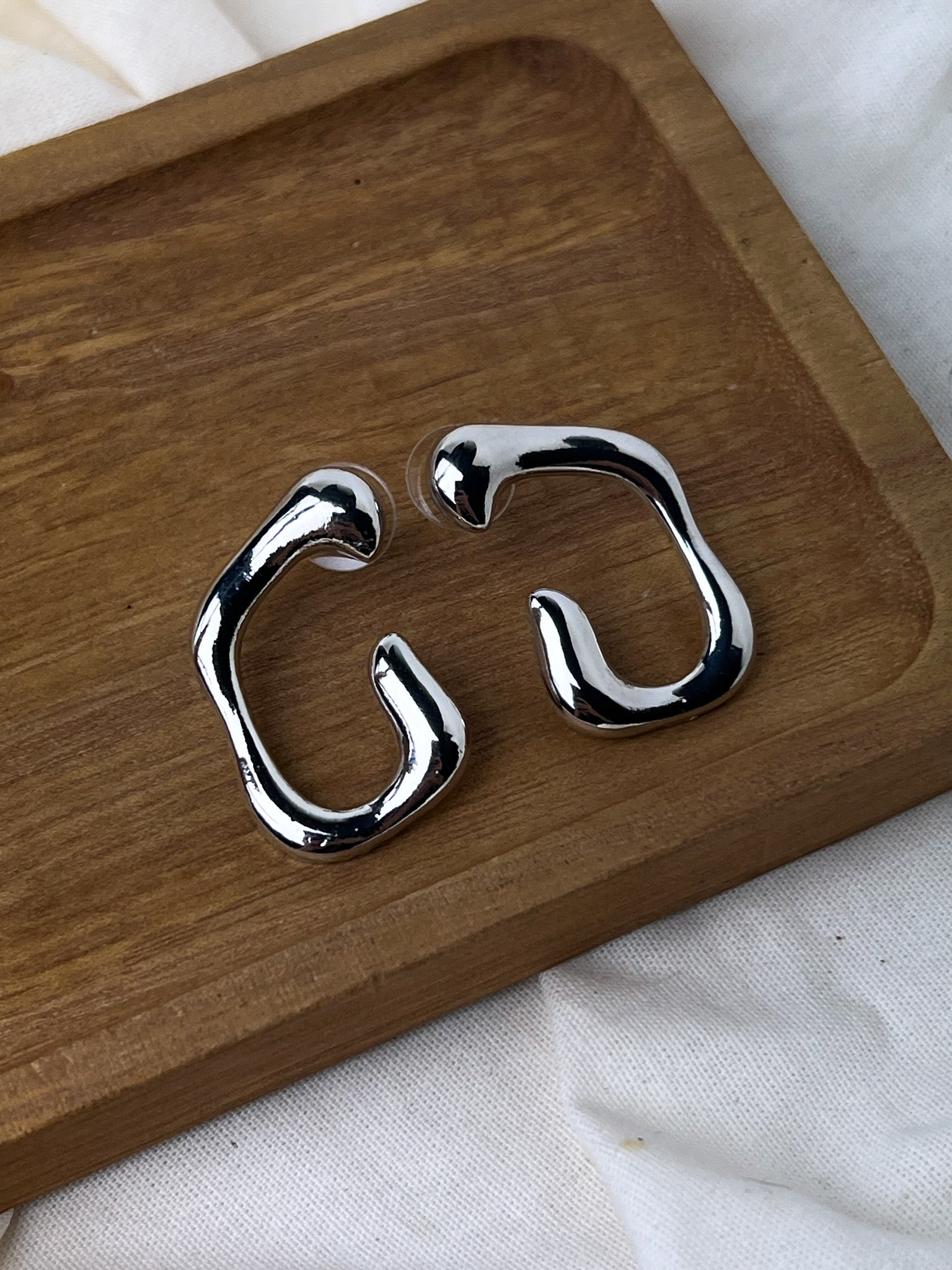 Brinco Gancho - Prata