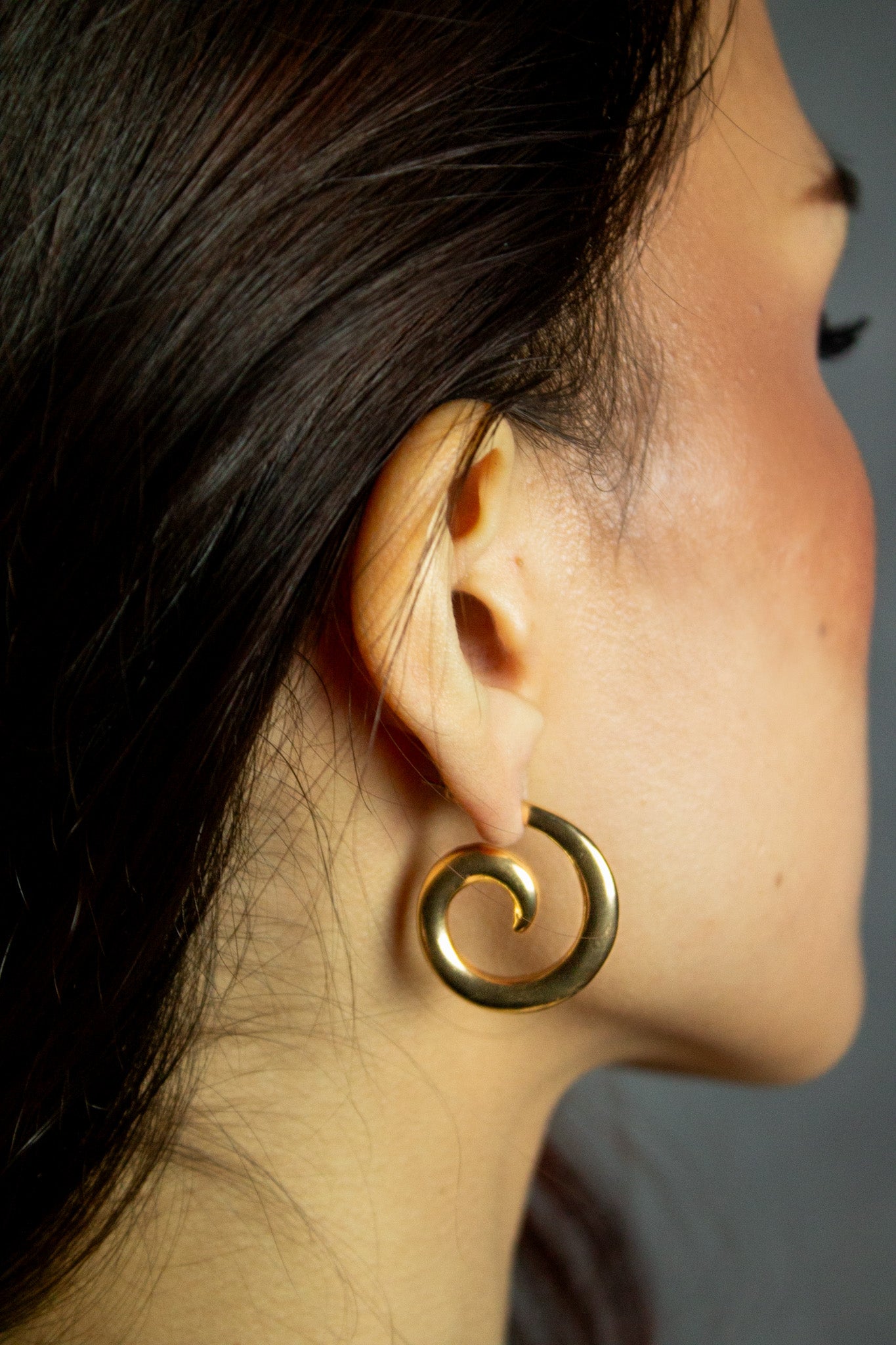 Brinco Caracol - Dourado