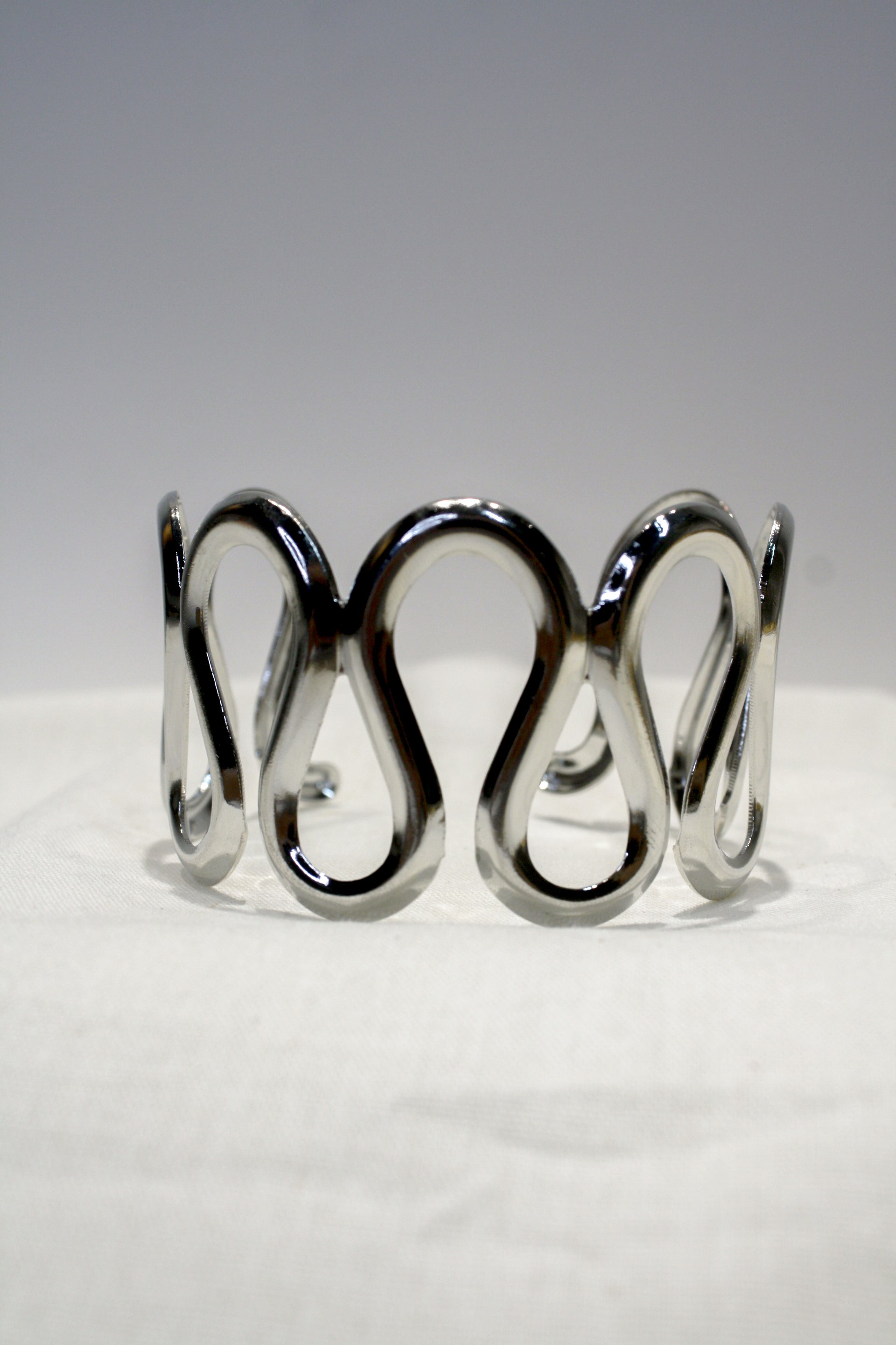 Bracelete Ondas - Prata