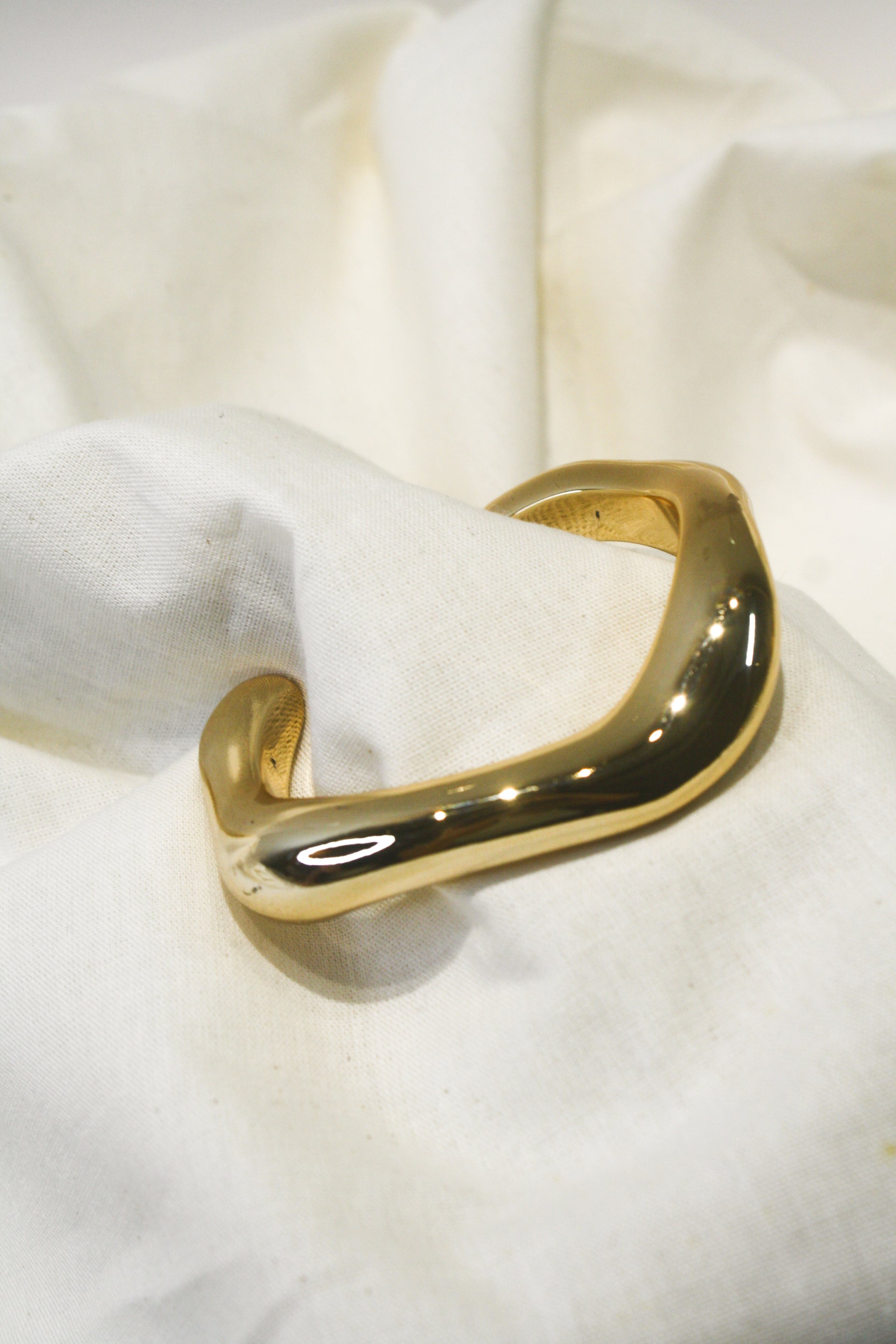 Bracelete Orgânico - Dourado