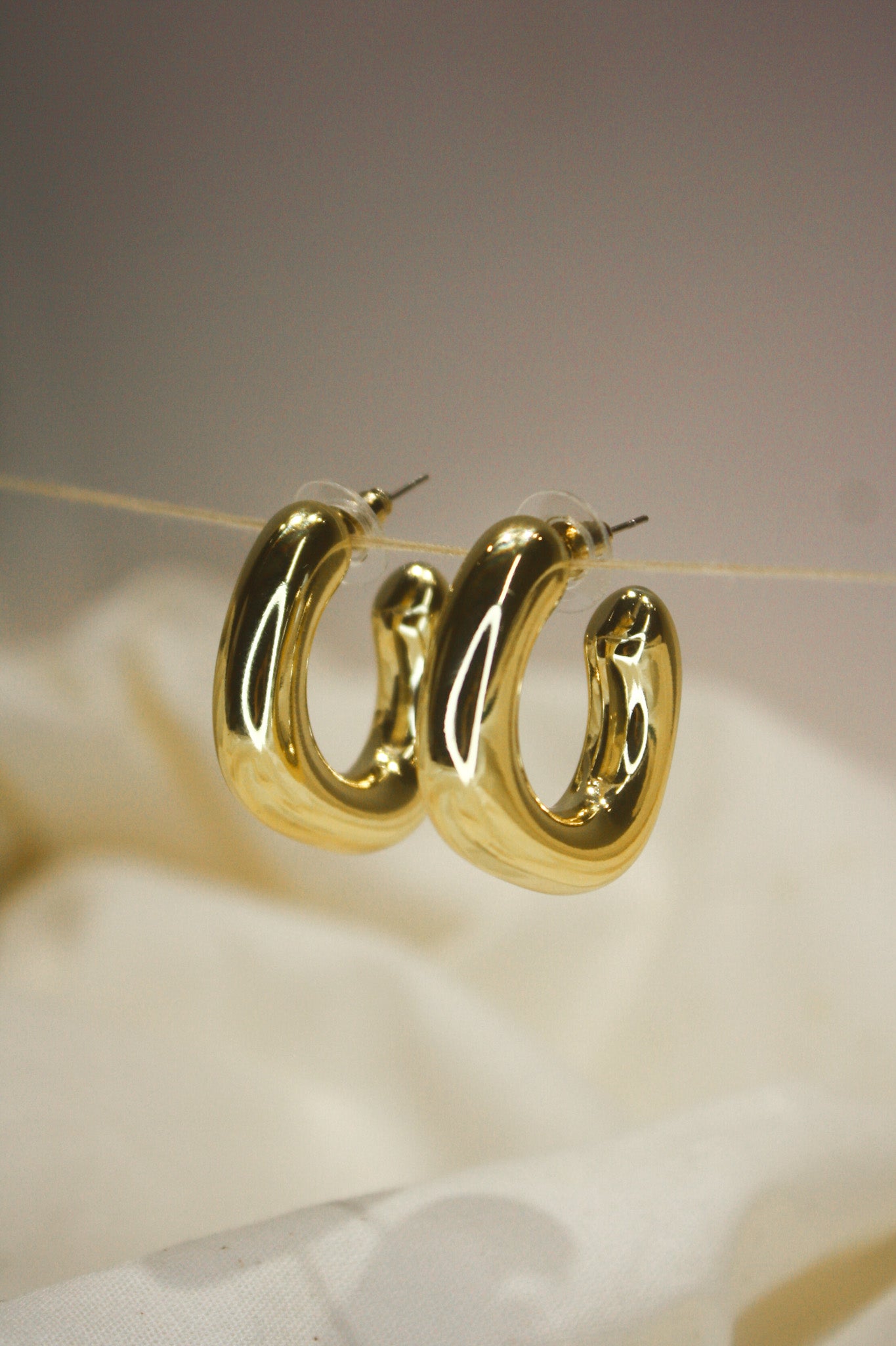 Brinco Argola Boldzinha - Dourado