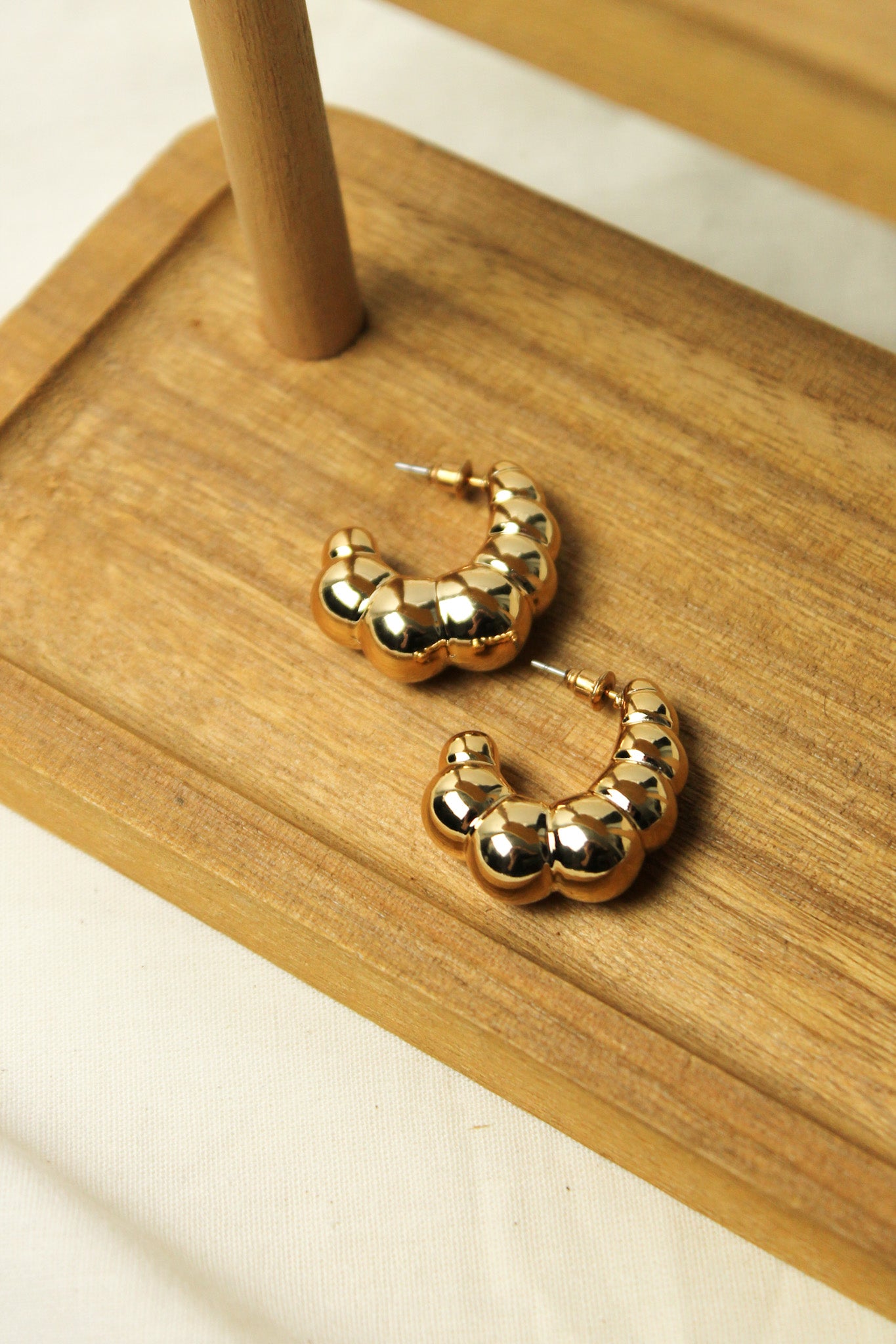 Brinco Bubble - Dourado