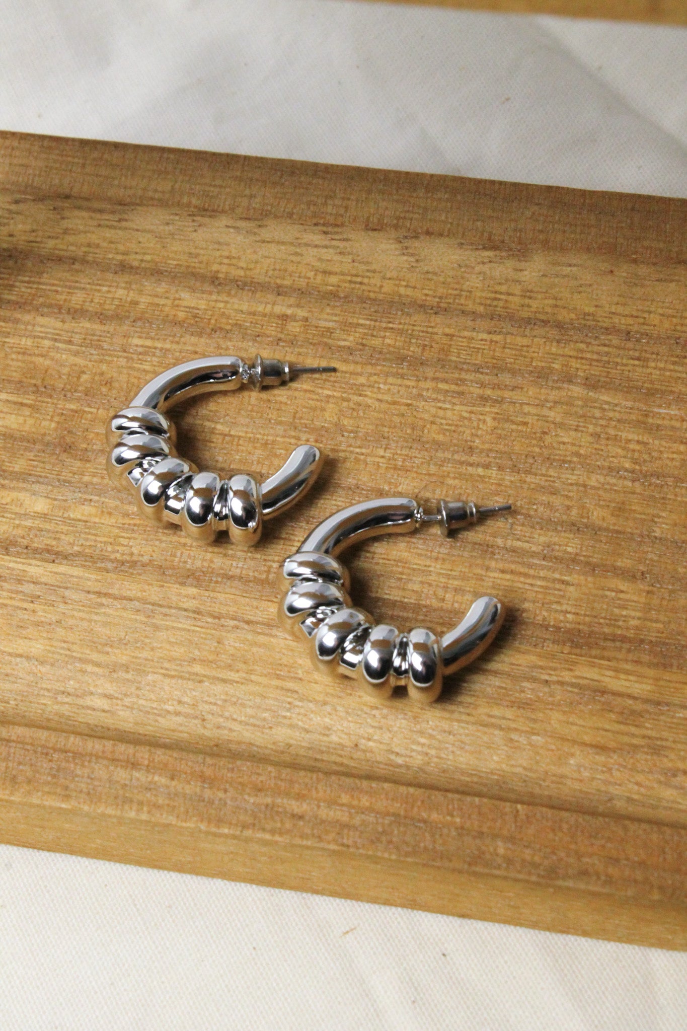 Brinco Argola Anello - Prata