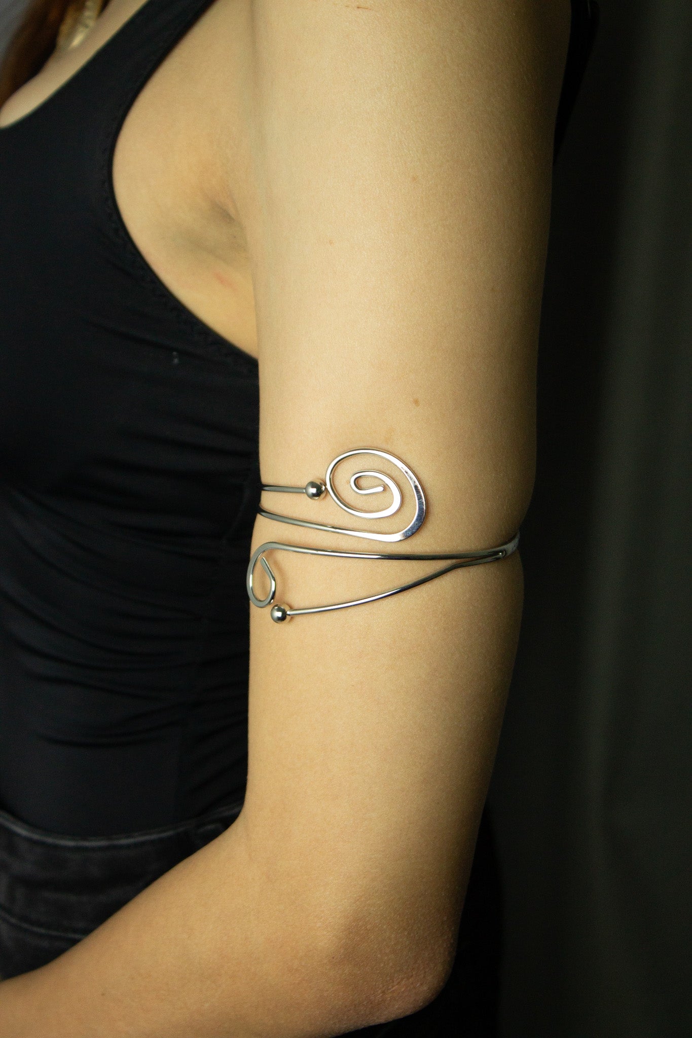 Bracelete Antebraço Gypsy - Prata