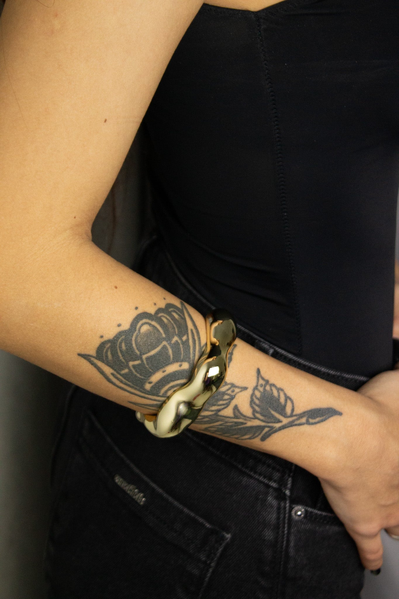 Bracelete Flow - Dourado