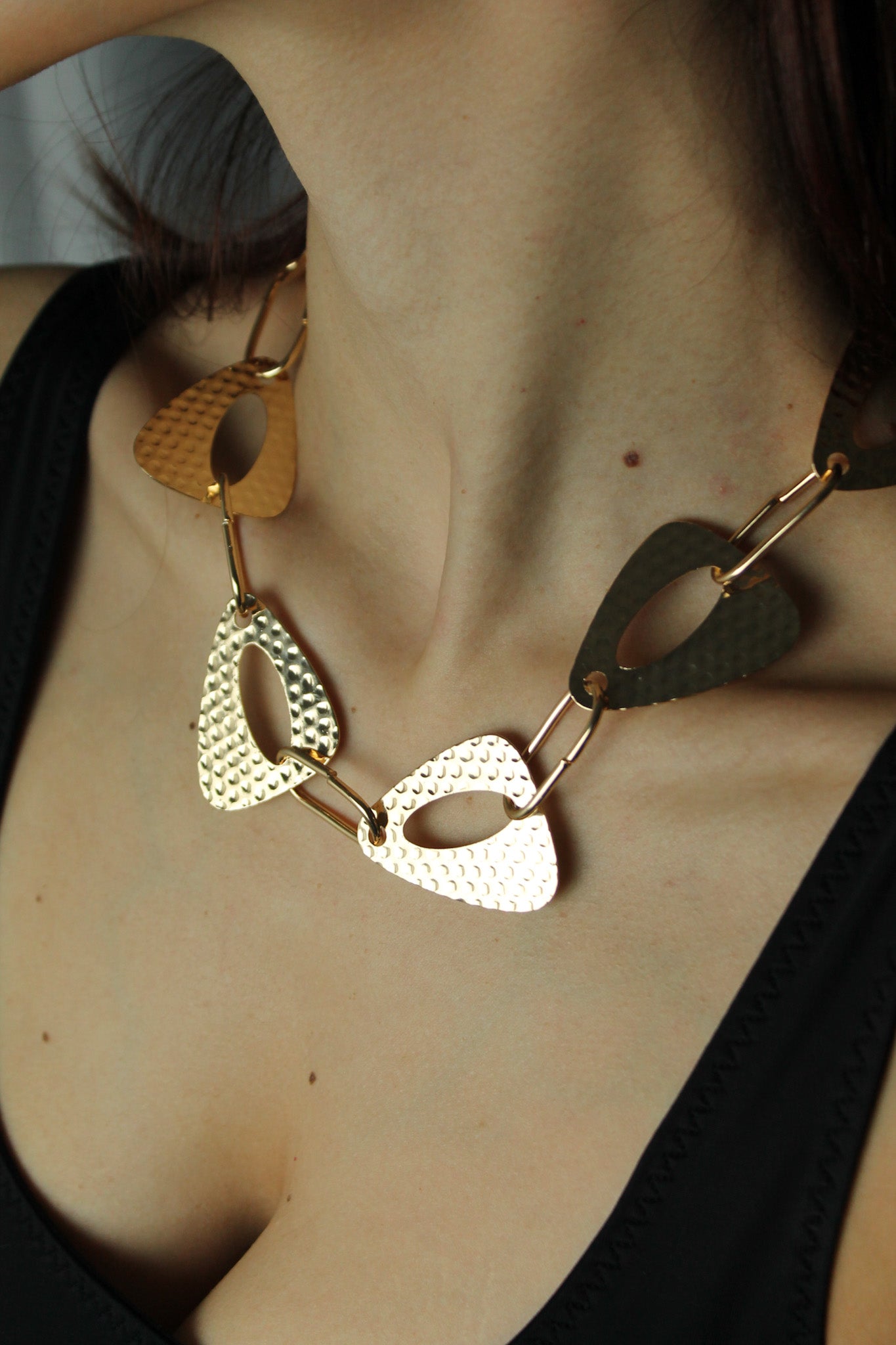 Colar Prisma - Dourado